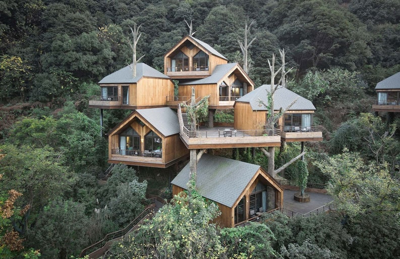 树屋外观 ，appearance of Tree House  ©刘晓俐