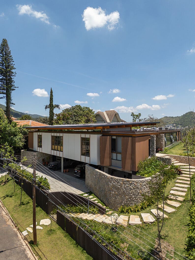 Casa MA en Atibaia by Estúdio Rossi Arquitetos