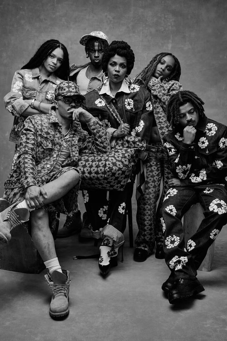 Denim Tears SS26: Ms. Lauryn Hill y sus hijos en campaña