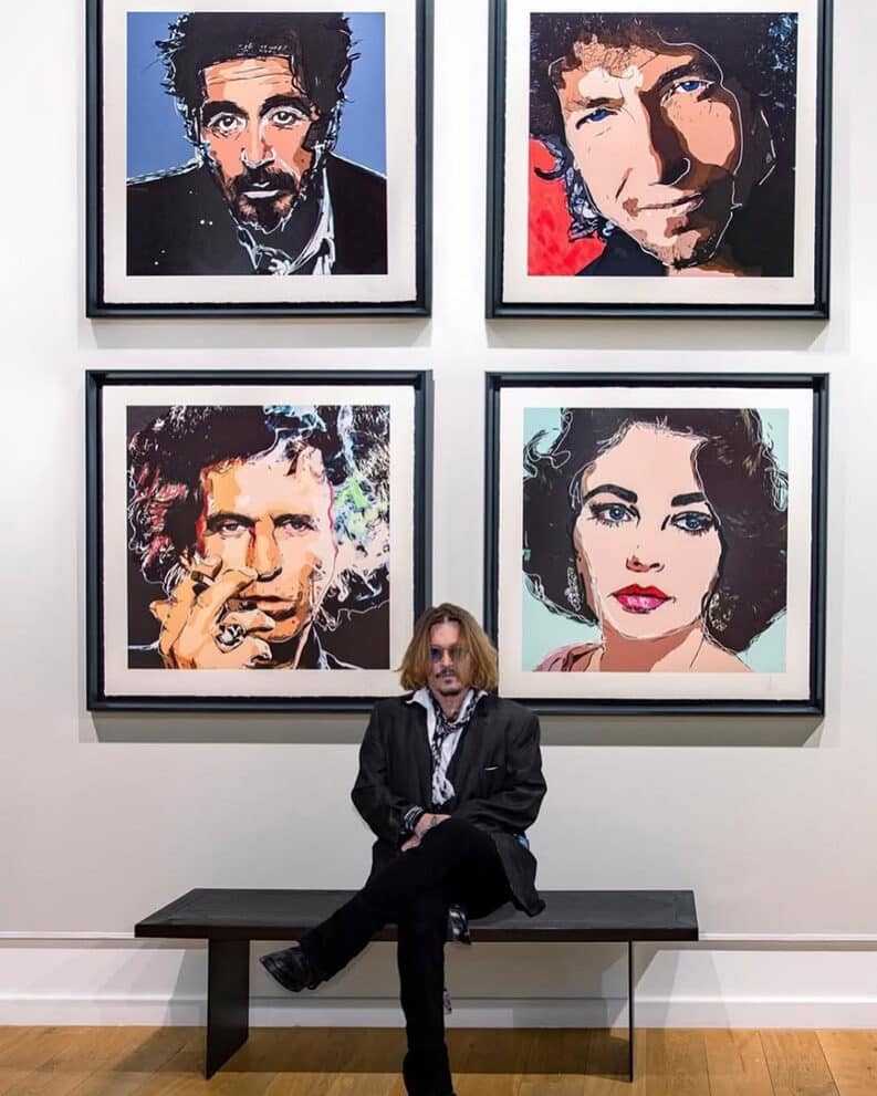 Friends & Heroes by Johnny Depp