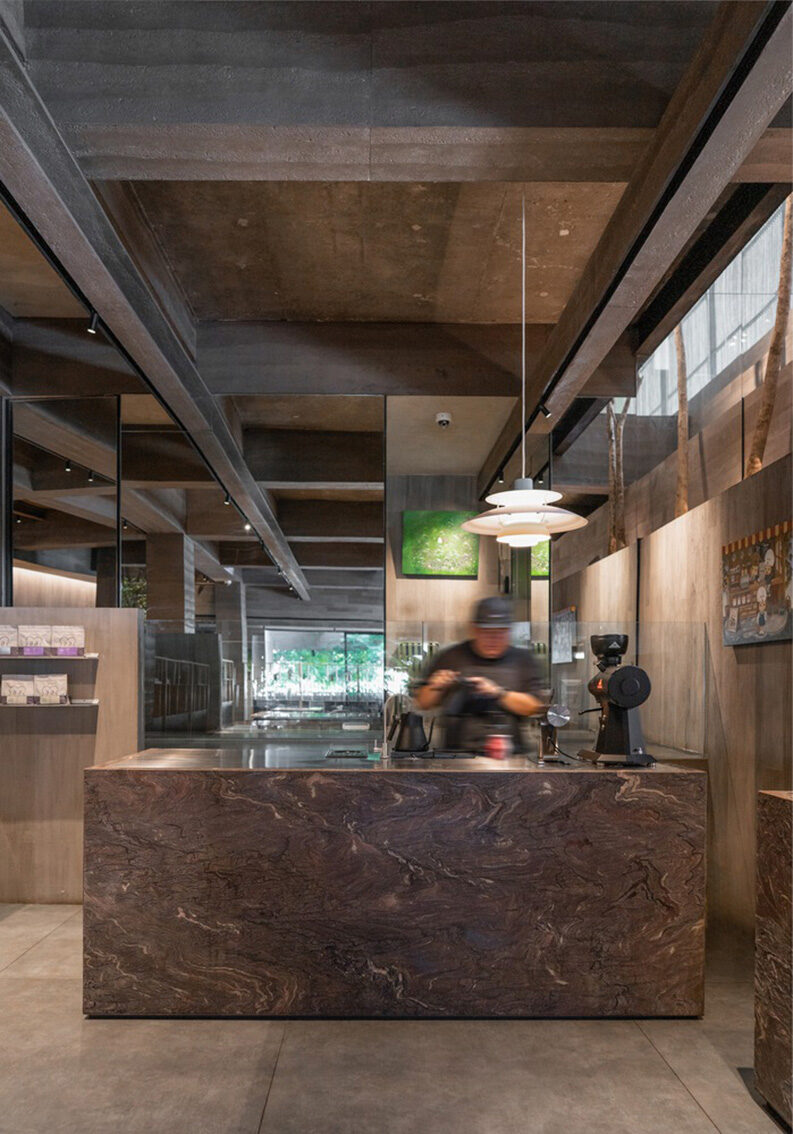 Jordnära Cafe by Ady Putra Architect Design Firm