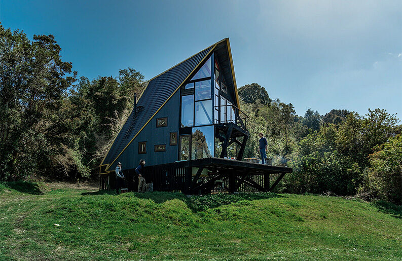 ZeroCabin. Casas autónomas para vivir  conectados con la naturaleza en Chile